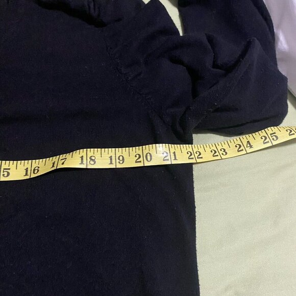 Puffed Sleeve Light Weight Cardigan Sweater Size 2xl - Picture 4 of 5